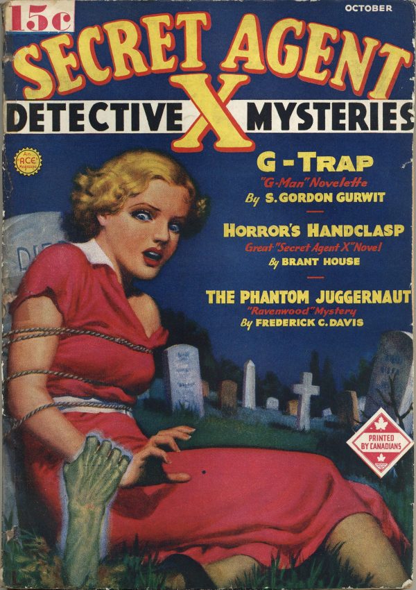 Secret Agent X October 1936 Canadian