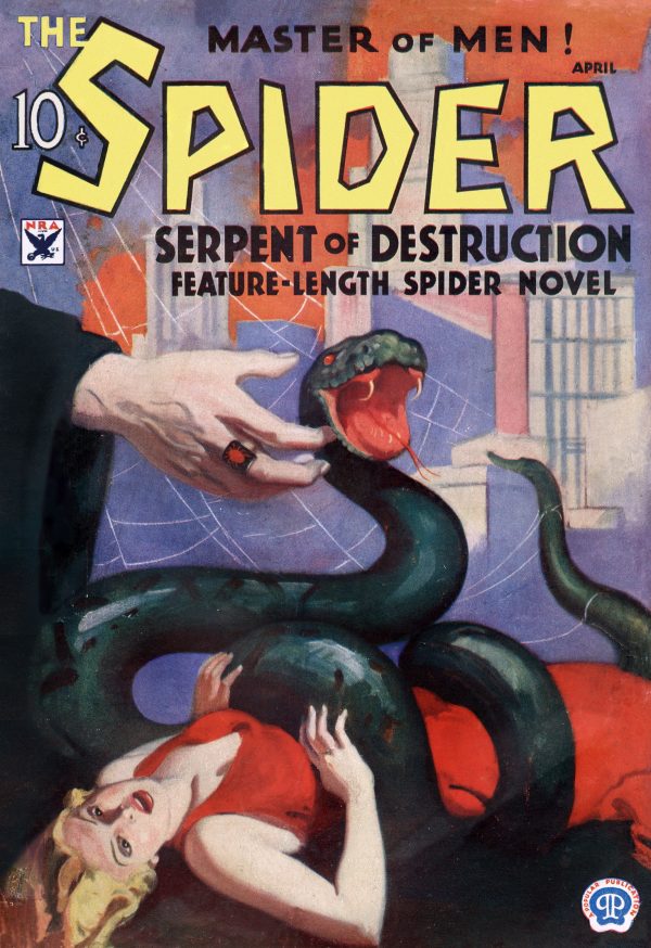 The Spider - April 1934