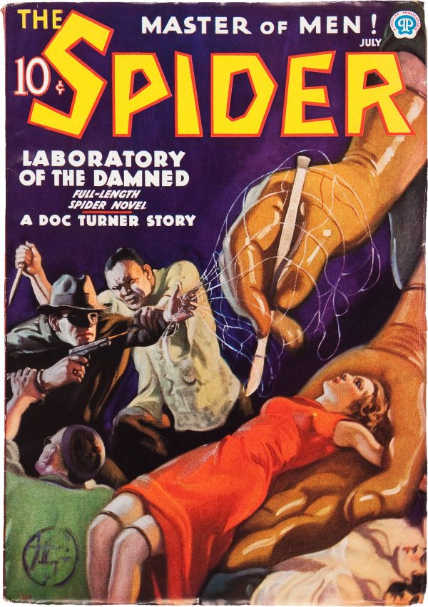 The Spider - July 1936