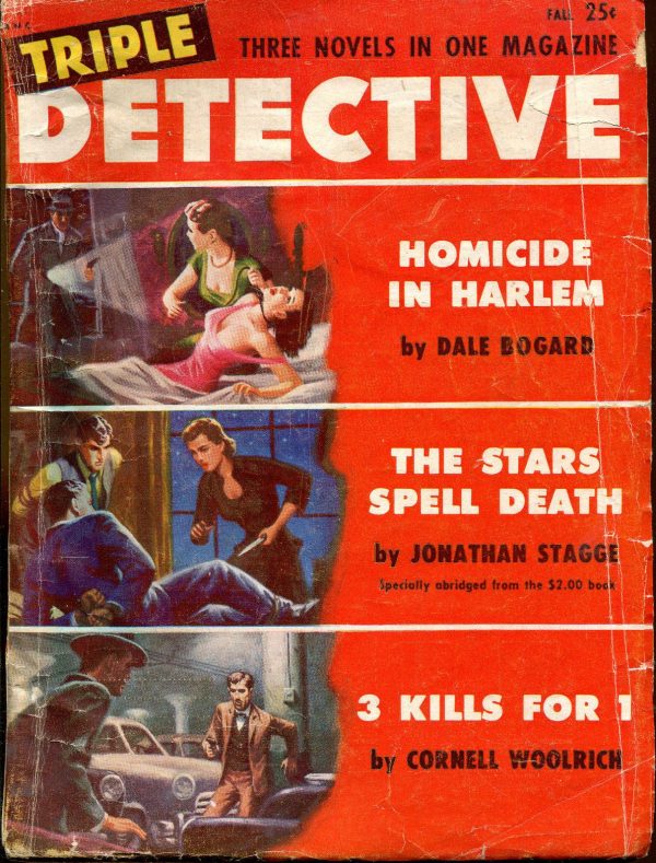 Triple Detective Pulp-Fall, 1952
