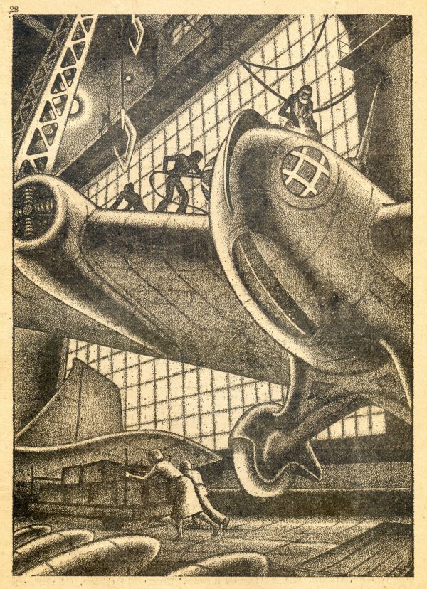 Stirring Science Fiction March 1942 - Interior 2.5 by Dolgov