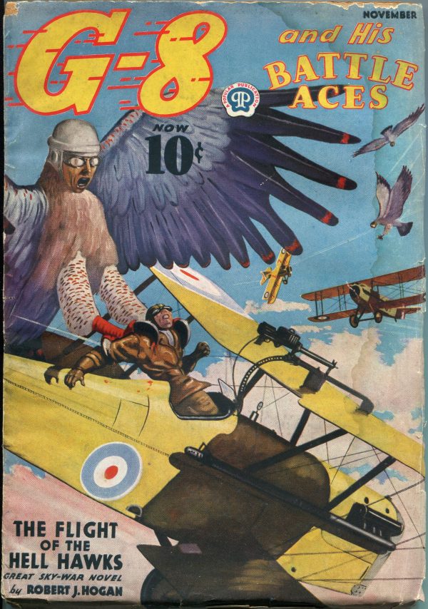 G-8 And His Battle Aces November 1937