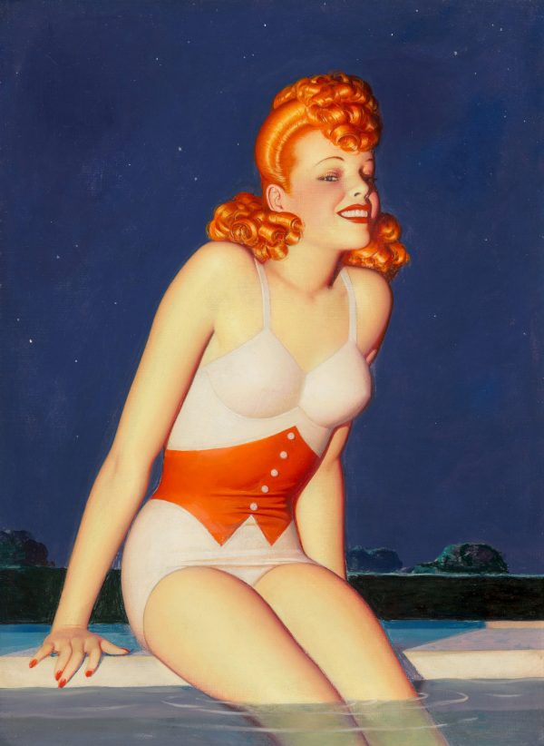 Meet Your Water Lure, Film Fun magazine cover, July 1940