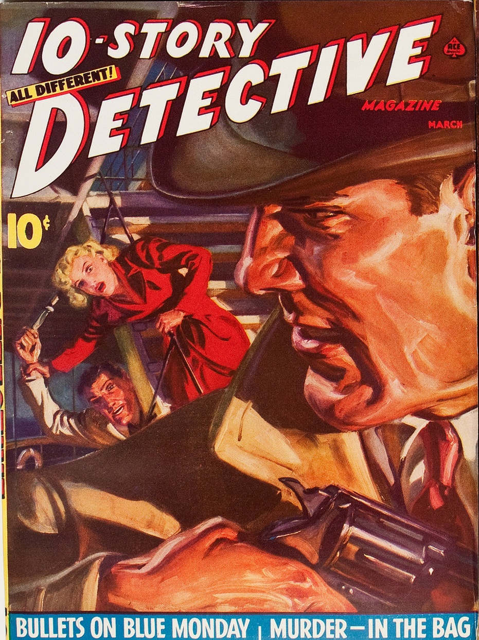 Ten-Story Detective Magazine March 1941