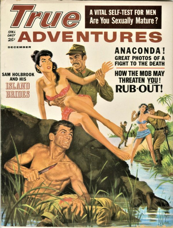 True Adventures Magazine December 1962