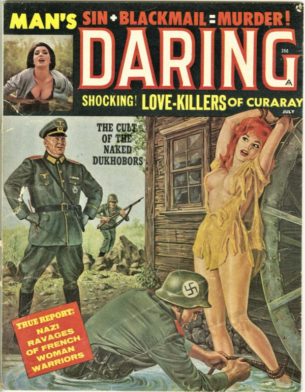 Man's Daring Magazine July 1961