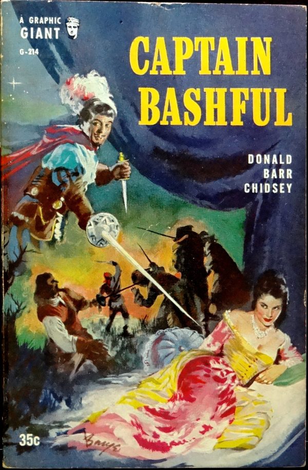 Graphic G-214 ((1956).  Cover Art by Barye Phillips