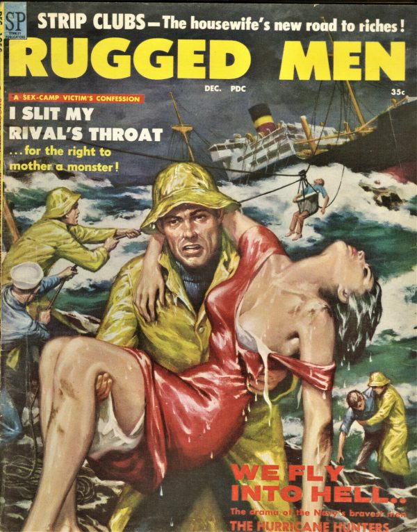 Rugged Men Magazine December 1958