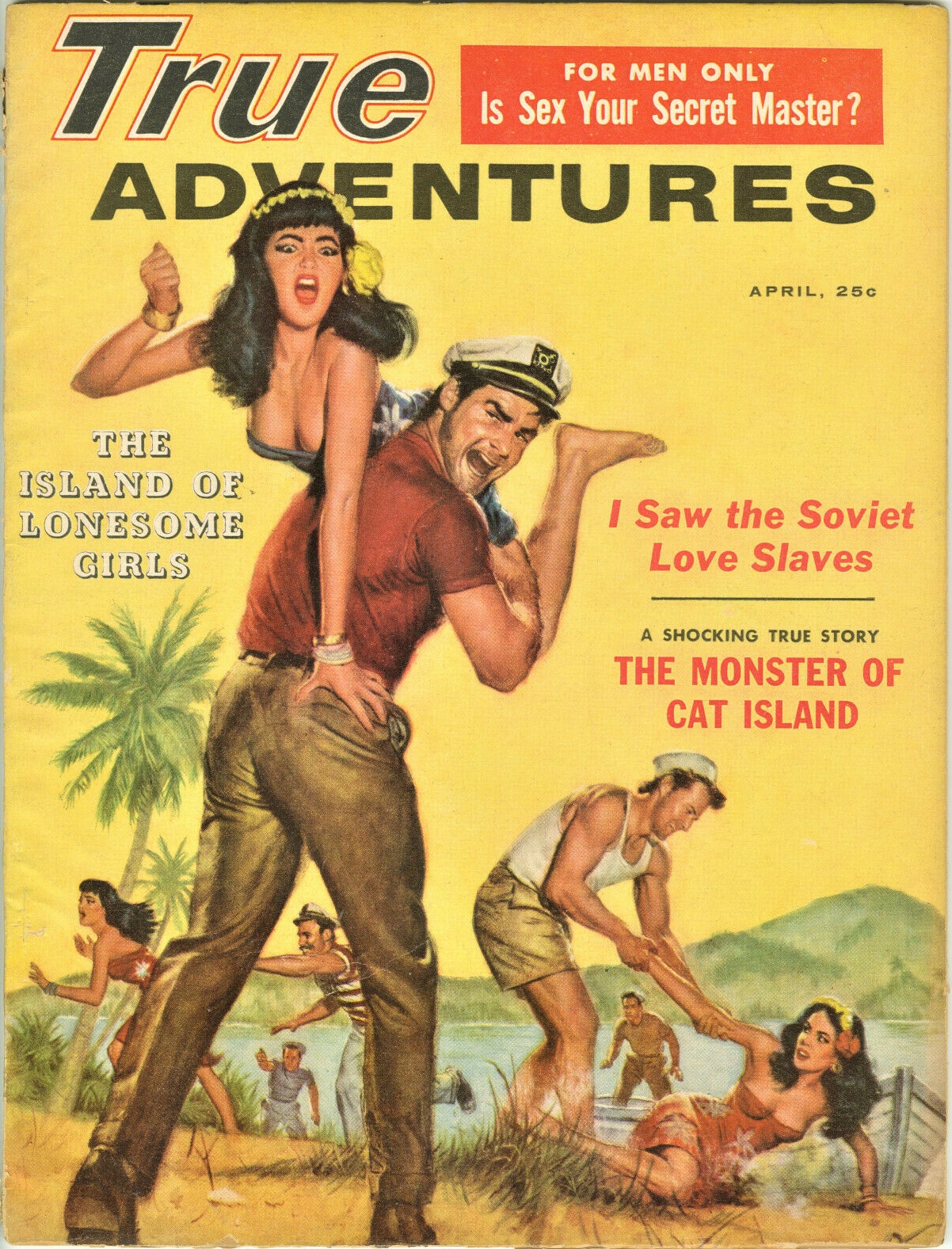 True Adventures Magazine April 1959