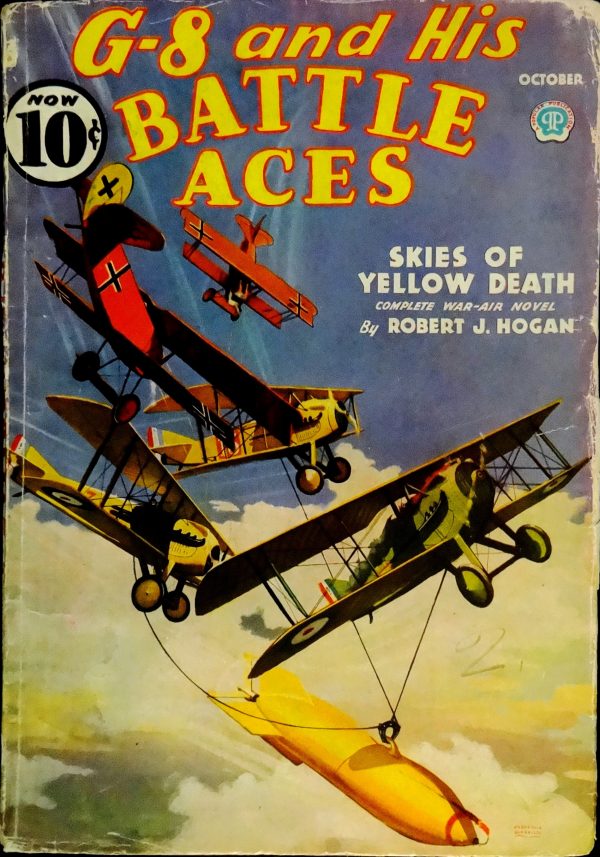 G-8 & His Battle Aces Vol. 10, No. 1 (Oct., 1936). Cover Art by Frederick Blakeslee
