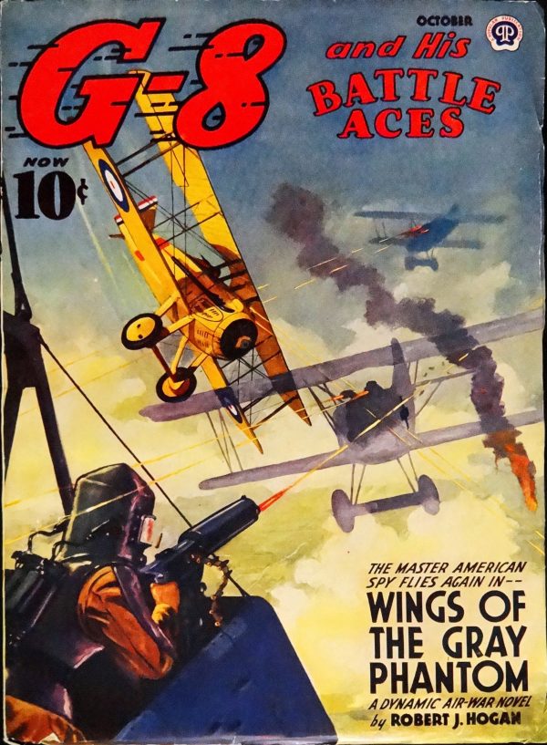 G-8 & His Battle Aces Vol. 25, No. 4 (Oct., 1942). Cover Art by John Fleming Gould