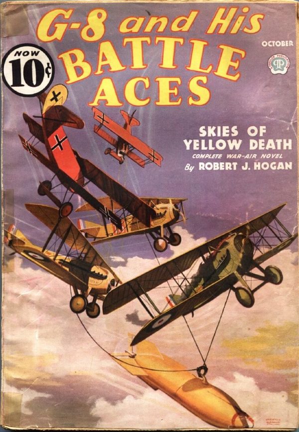 G-8 And His Battle Aces October 1936