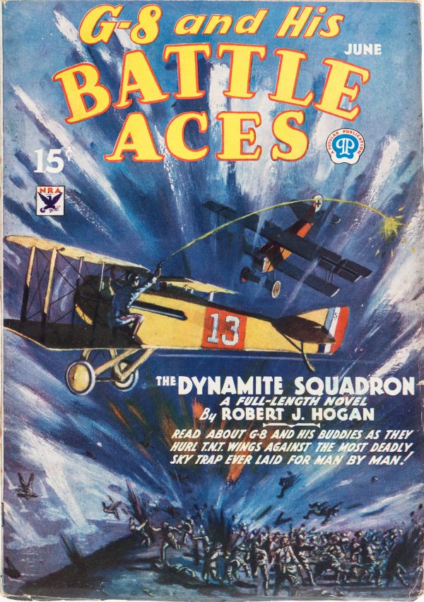 G-8 and His Battle Aces - June 1934