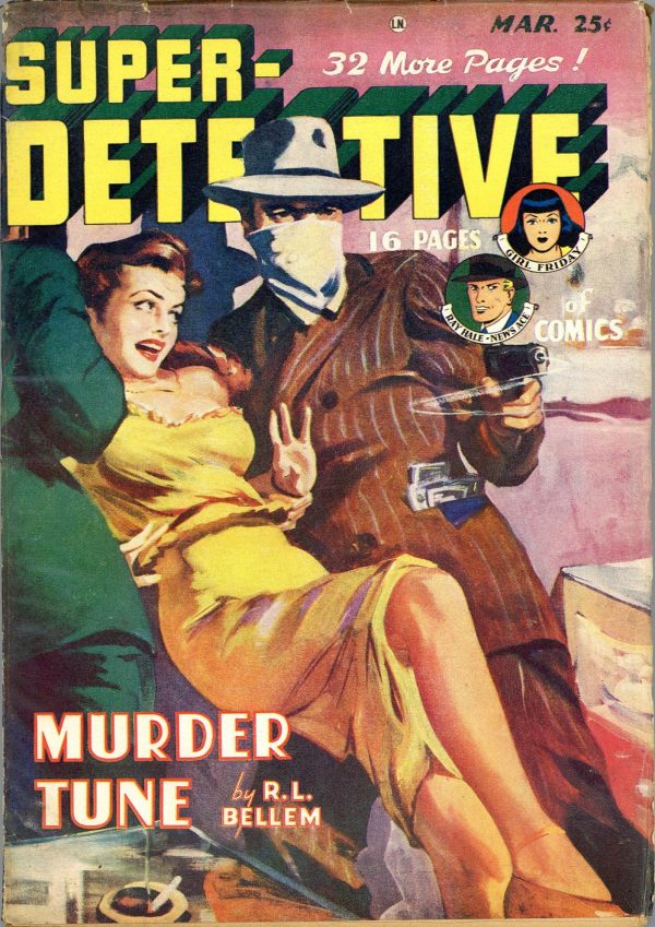 Super Detective Magazine March 1949