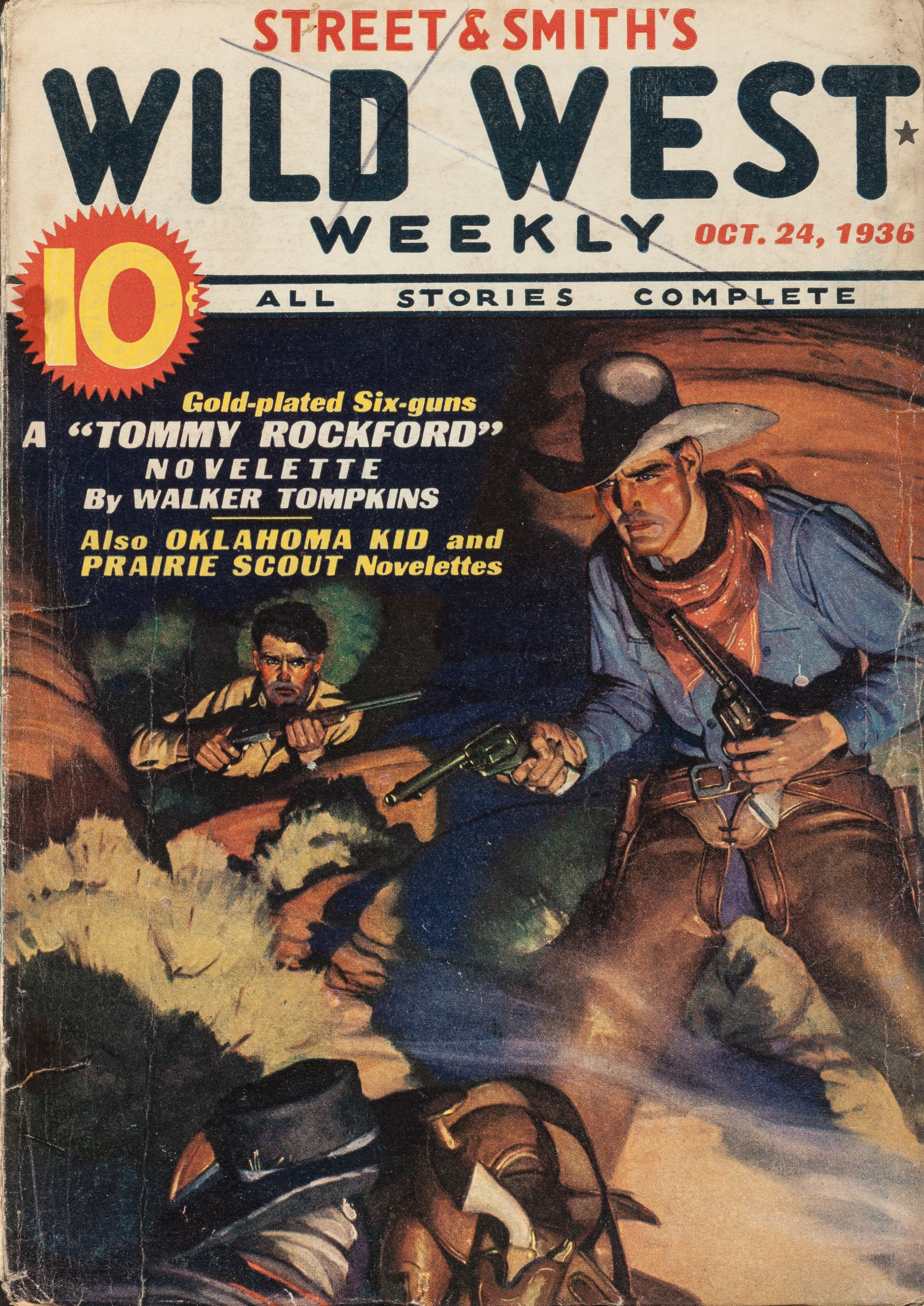 Wild West Pulp Covers