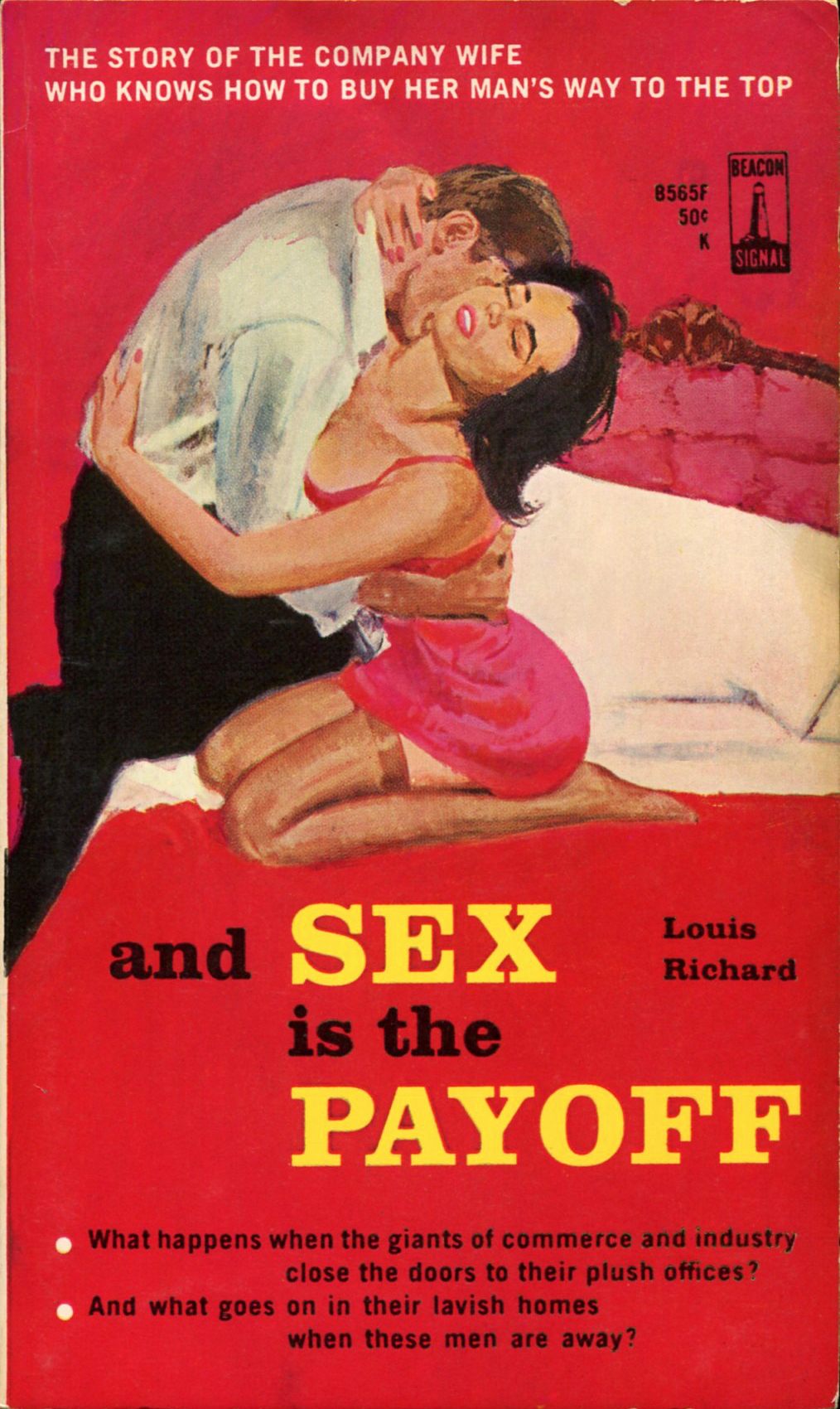 And Sex Is The Payoff -- Pulp Covers