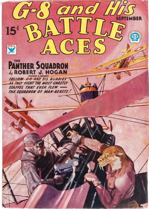 G-8 and His Battle Aces 1934 September