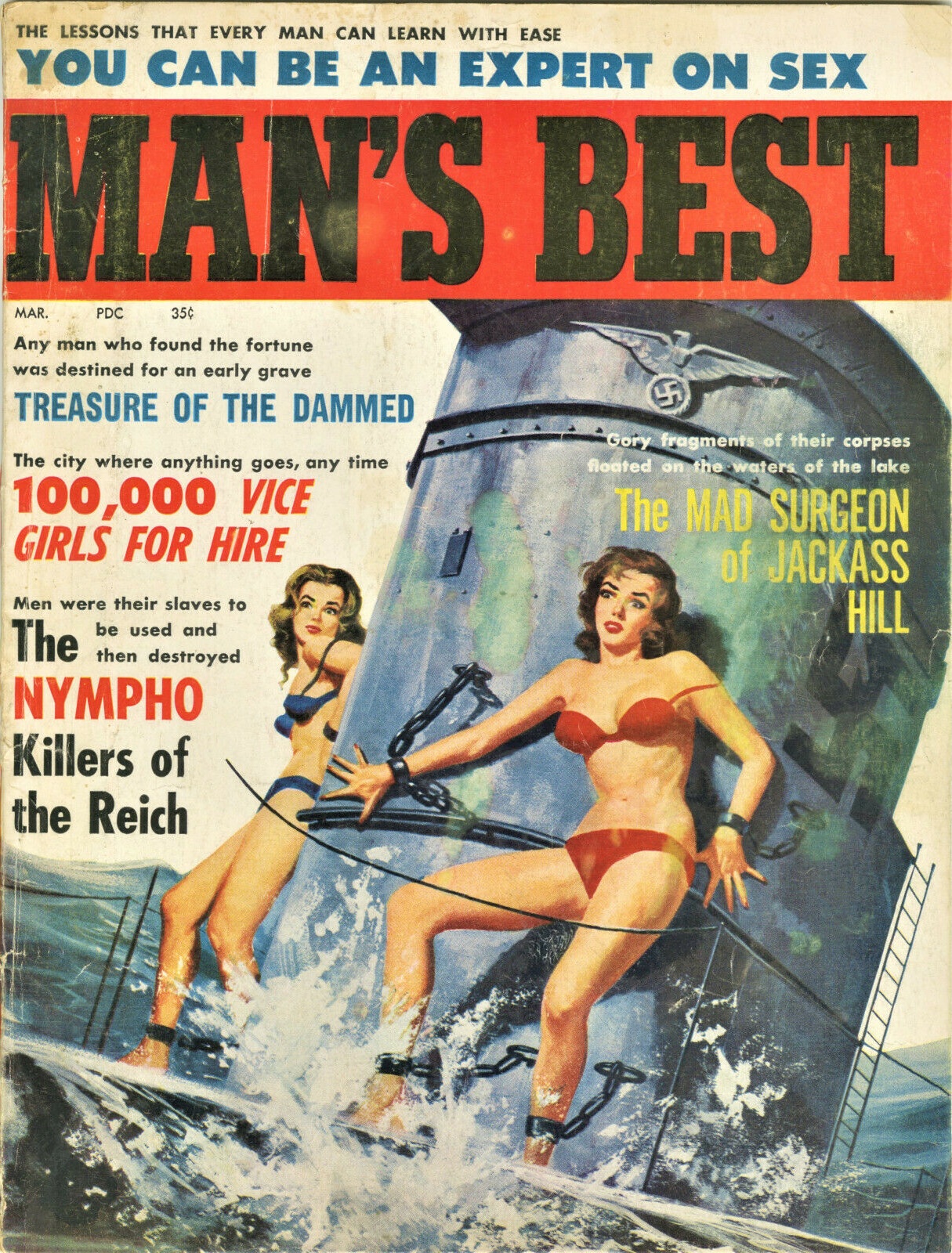 Man's Best Magazine March 1963