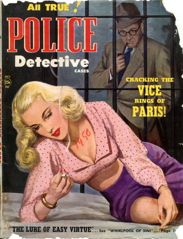 Police Detective Cases October 1950