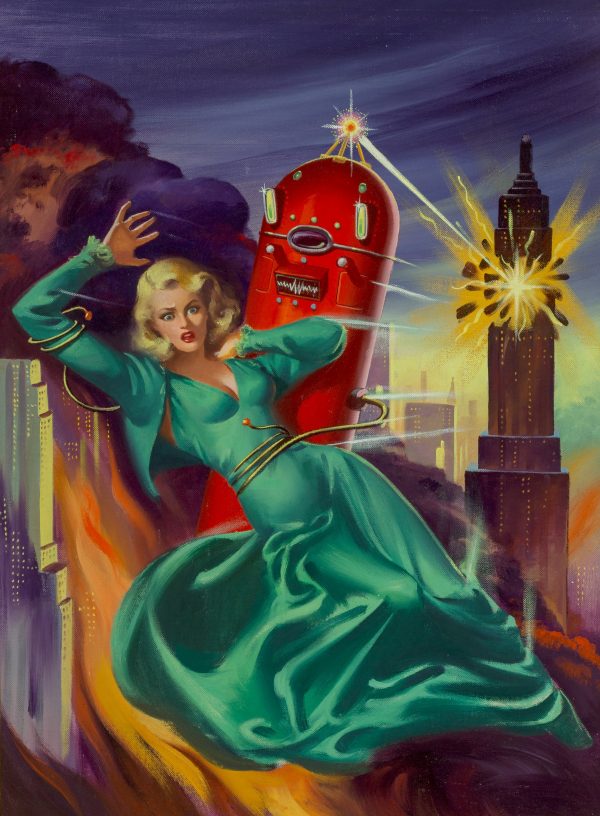 The Cosmic Bunglers, Imaginative Tales cover, January 1956