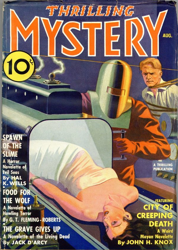 Thrilling Mystery Magazine August 1936