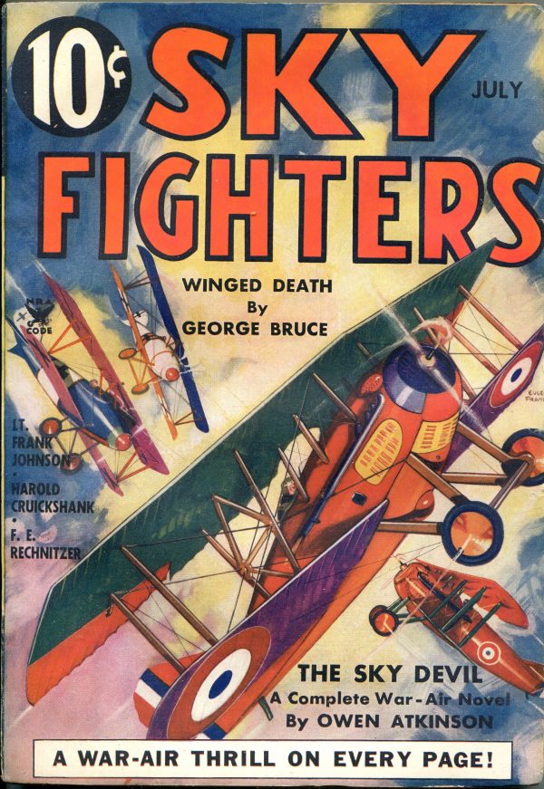 Sky Fighters July 1935