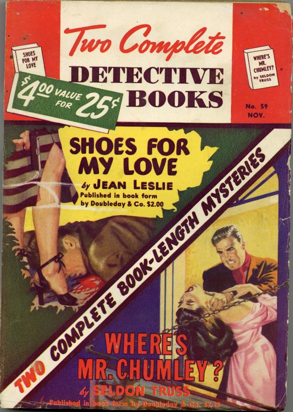 Two Complete Detective Books November 1949