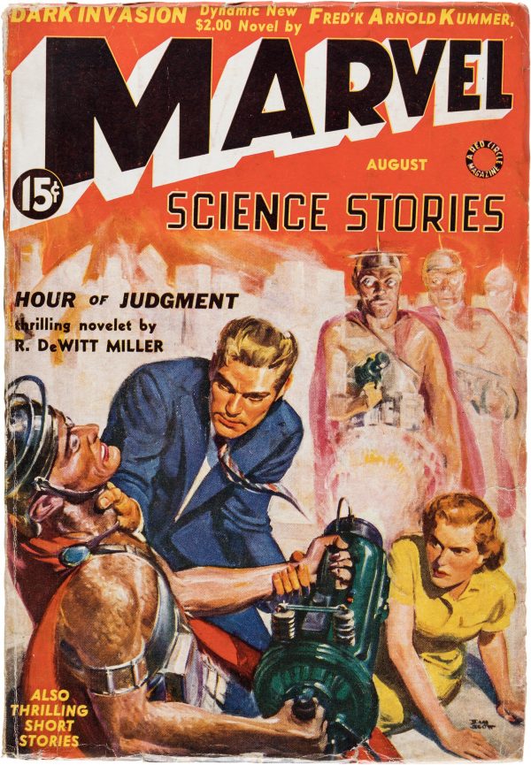 Marvel Science Stories Aug 1939