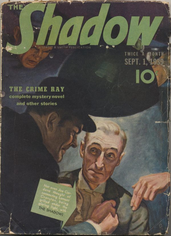 Shadow Magazine Vol 1 #181 September, 1939