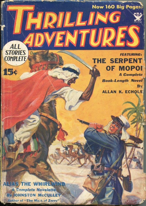 Thrilling Adventures December 1933