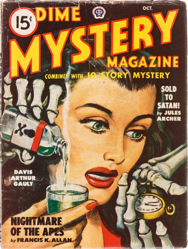 Dime Mystery Magazine - October 1948