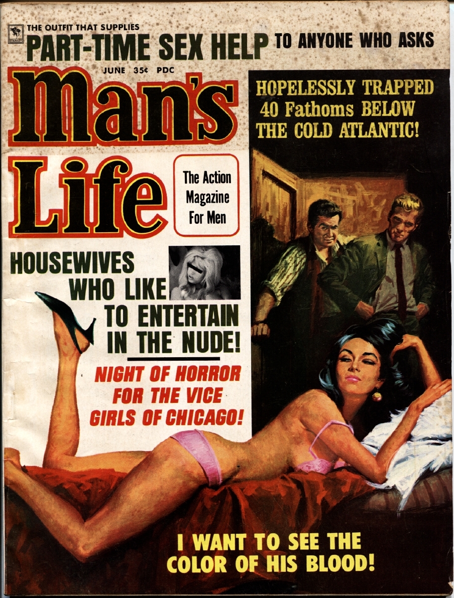 Housewives Who like To Entertain In The Nude -- Pulp Covers photo pic