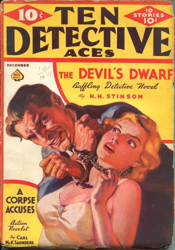 Ten Detective Aces December 1937