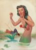 Mr. Margate's Mermaid, Imaginative Tales No. 4 magazine cover, March 1955 thumbnail