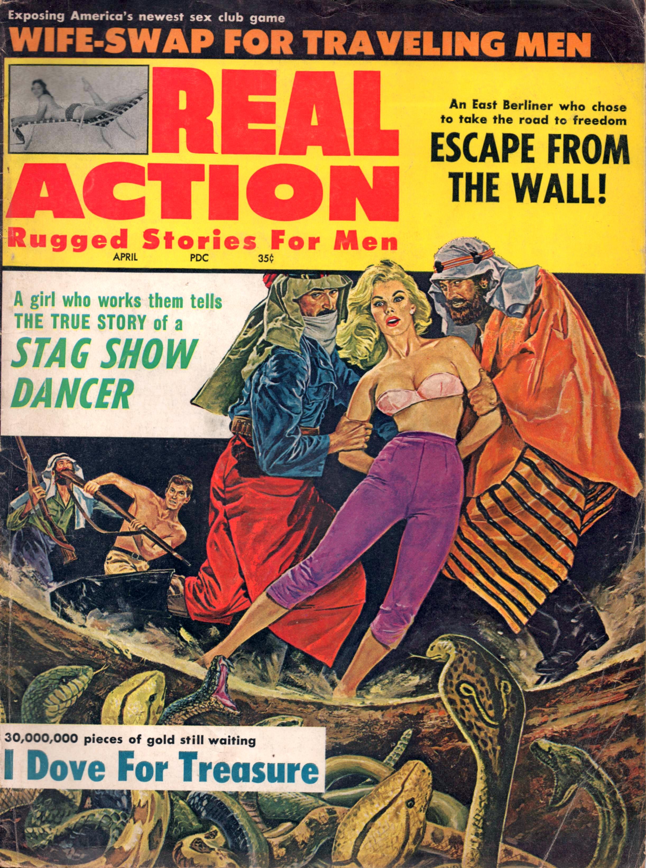 Are American Men Sex Failures / Wife-Swap For Traveling Men -- Pulp Covers image