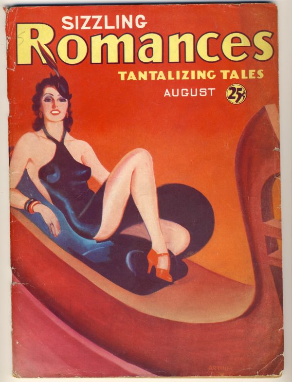 Sizzling Romances Tantalizing Tales - August 1935