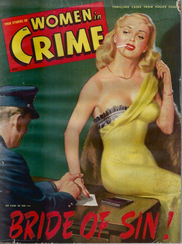 True Cases Of Women in Crime January 1949