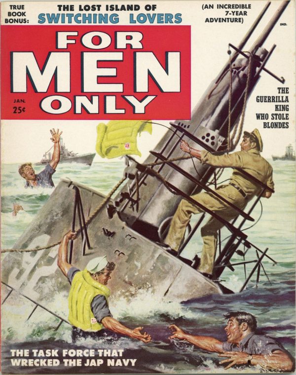 January 1958 For Men Only