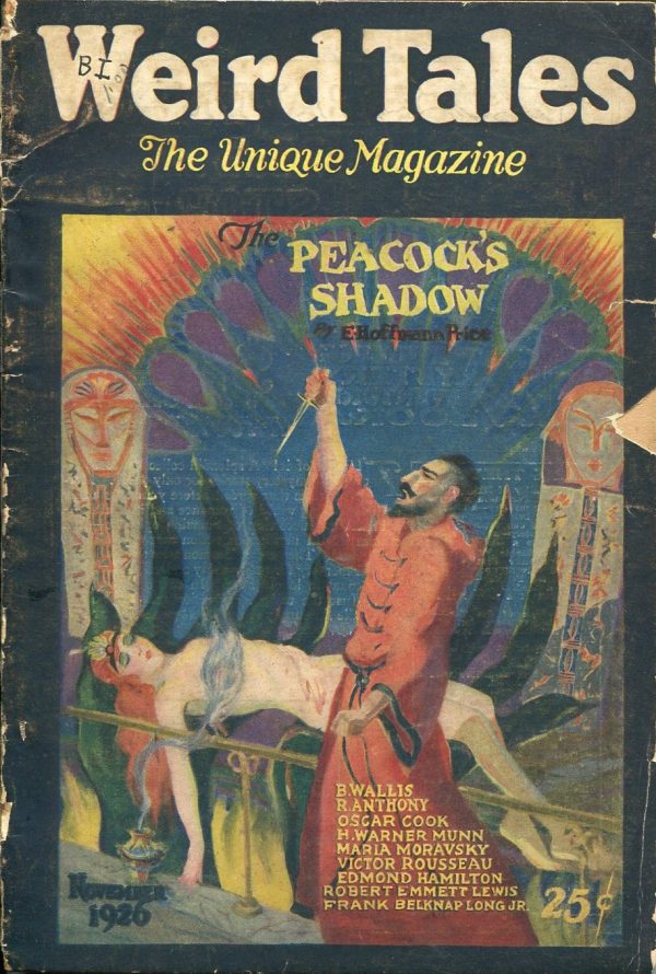 Weird Tales November 1926
