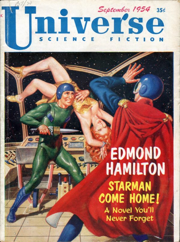 Universe Science Fiction magazine cover, September 1954