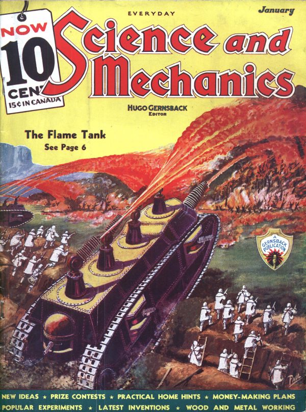 Everyday Science and Mechanics cover, January 1936