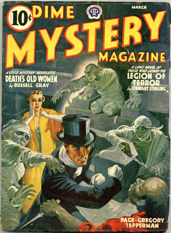 Dime Mystery Magazine March 1941