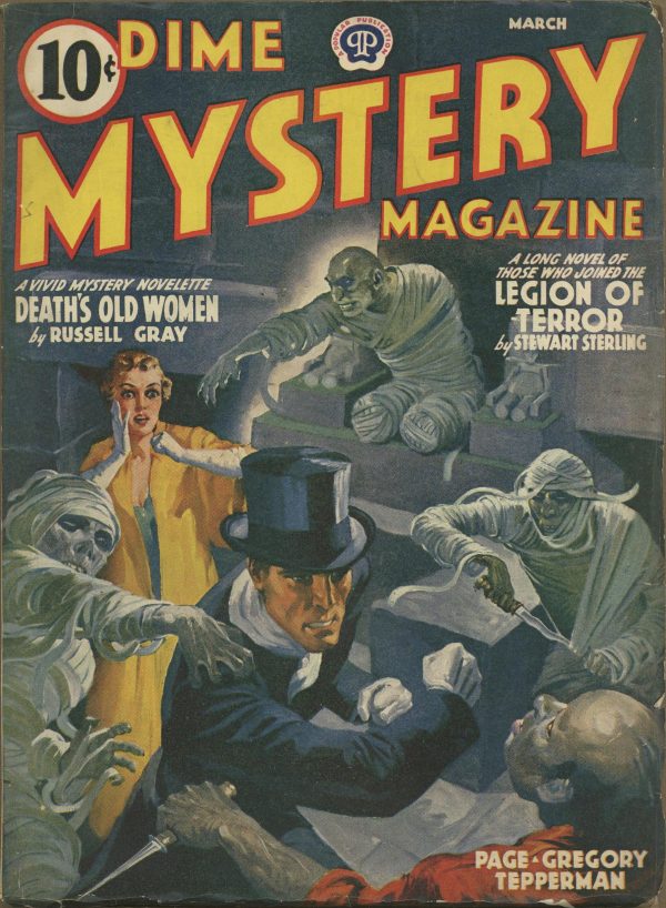 Dime Mystery Magazine Pulp Mar 1941