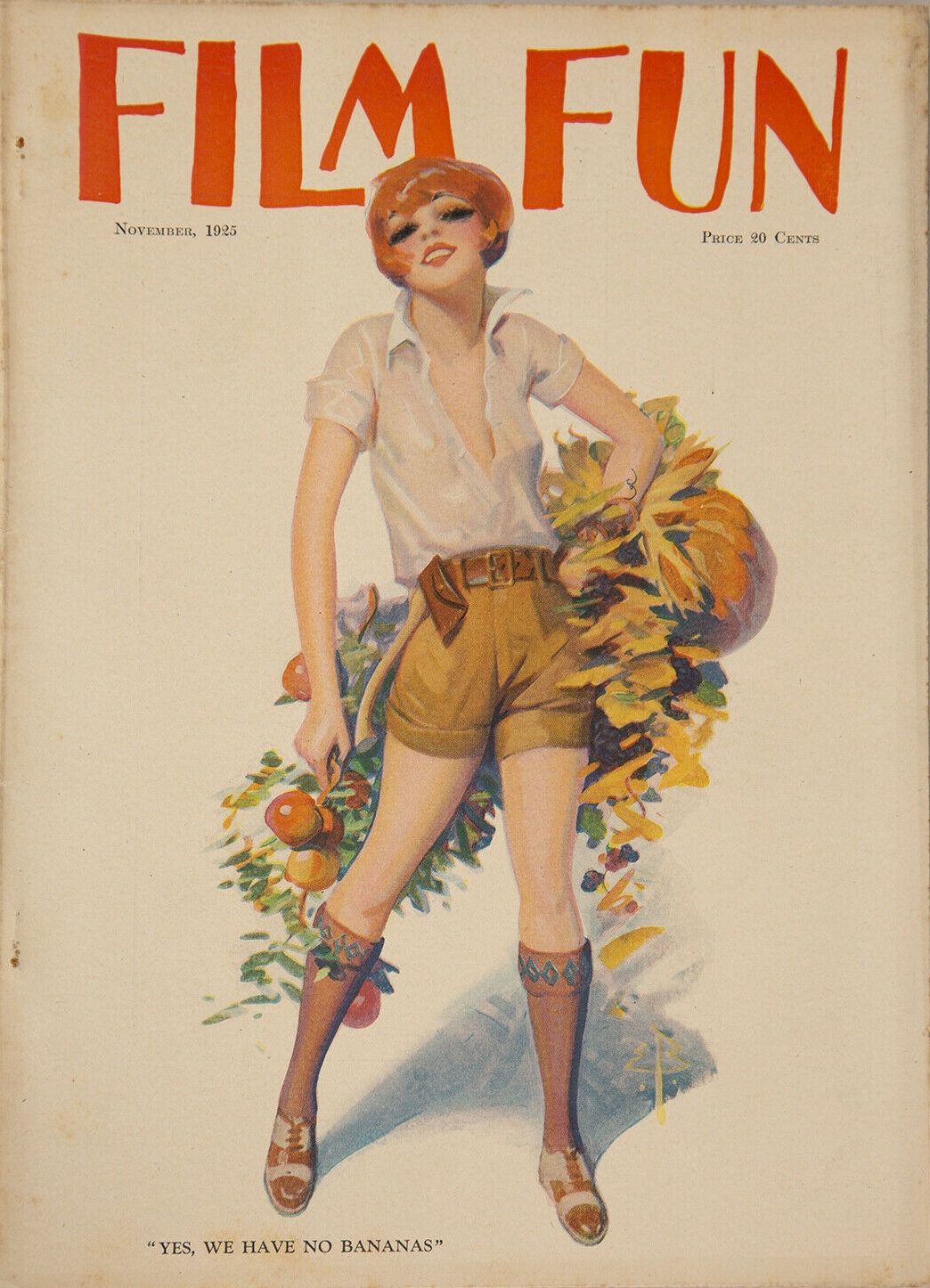 November 1925 Film Fun Magazine