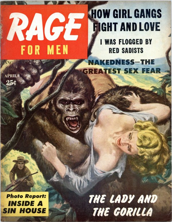 RAGE For Men Magazine April 1957