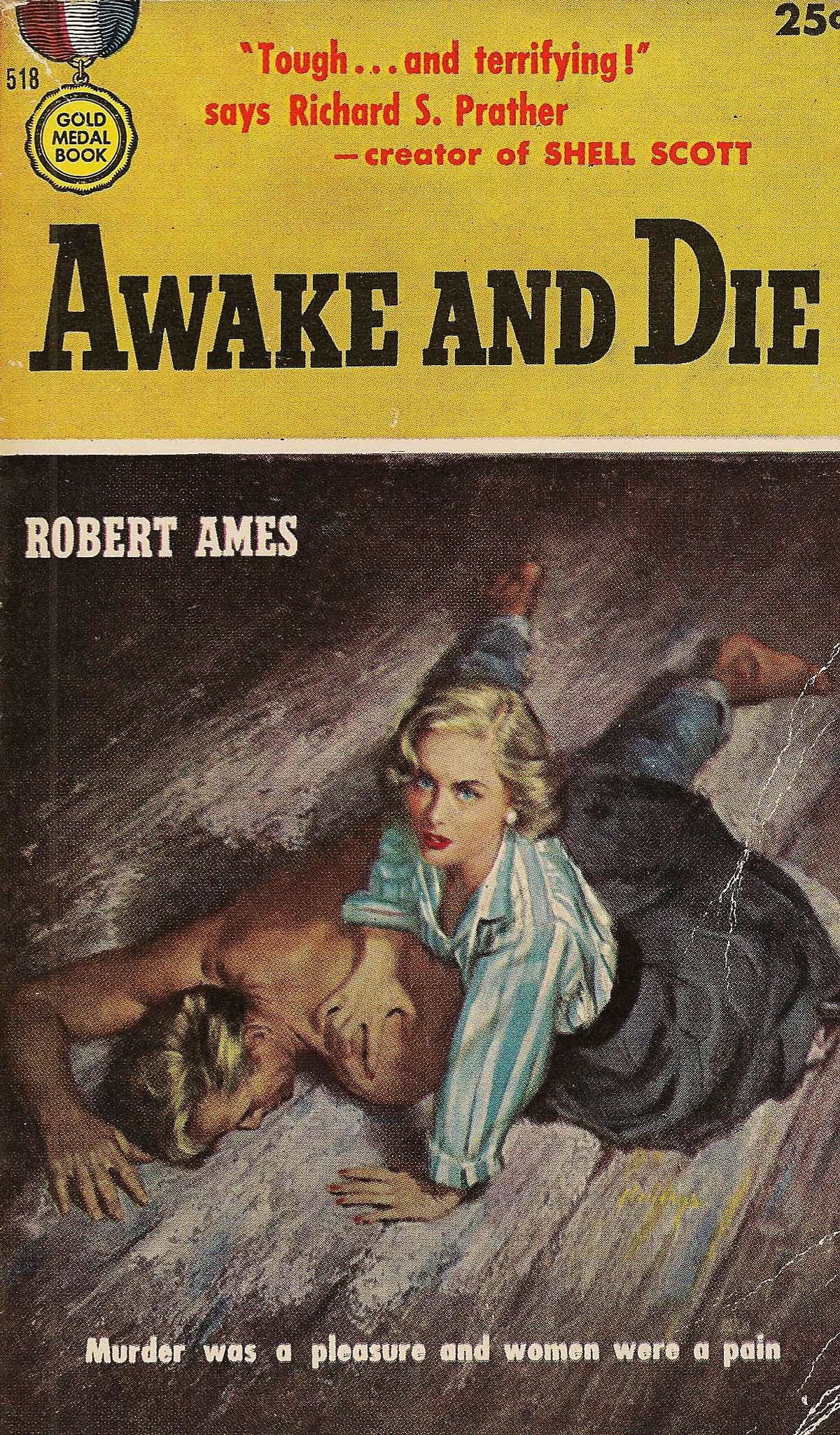 5297907857-gold-medal-books-518-robert-ames-awake-and-die