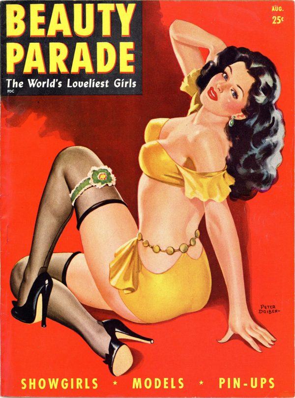 Beauty Parade Magazine August 1946
