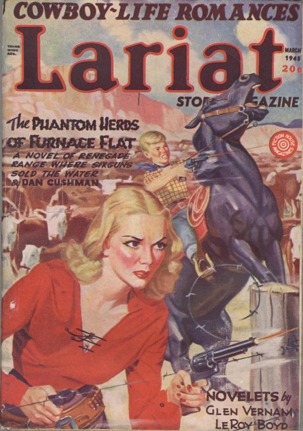 Lariat Story Magazine March 1945