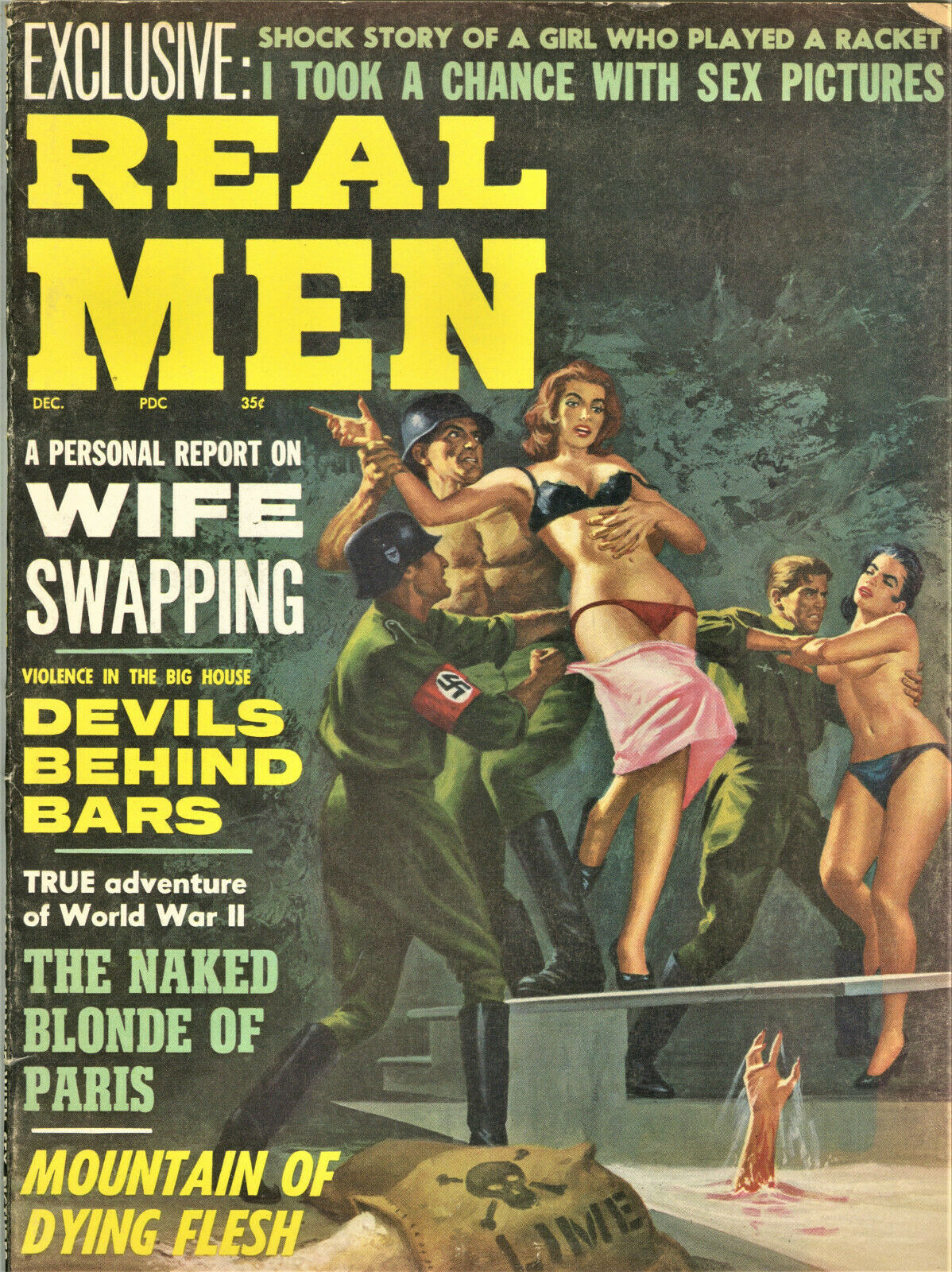 Mountain Of Dying Flesh -- Pulp Covers