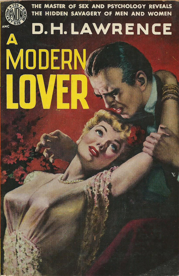 45967911032-d-h-lawrence-a-modern-lover-1951-avon-pocket-size-books-296-cover-art-by-ray-johnson